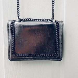 Metallic Zara Crossbody Purse
